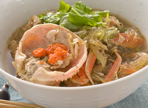 セイコガニと春雨のうま煮 セイコガニと春雨のうま煮