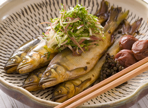 鮎の香味煮 鮎の香味煮